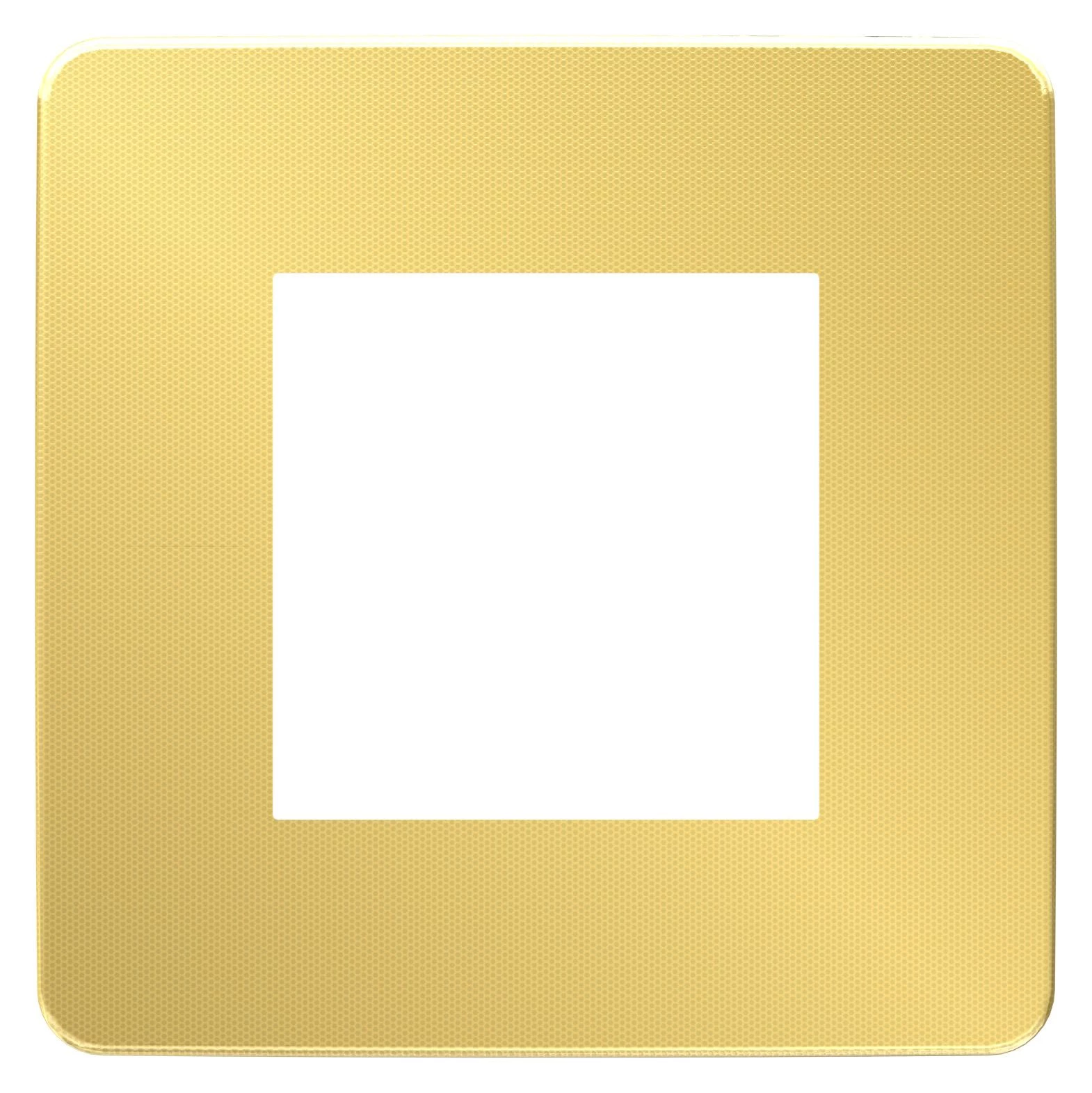  артикул NU280262 название Рамка 1-ая (одинарная), Золото/Антрацит, серия Unica Studio, Schneider Electric