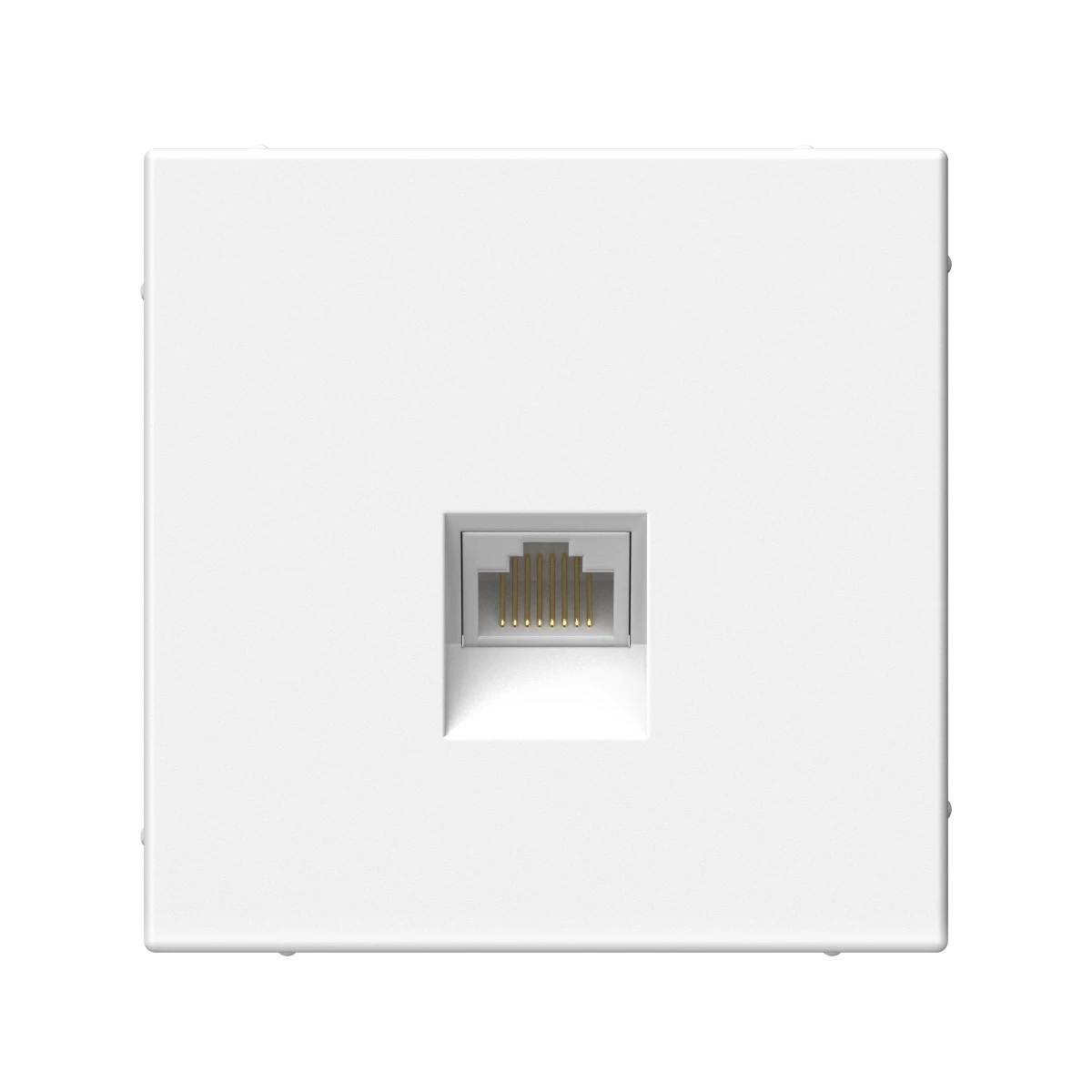  артикул GAL000186 название Розетка компьютерная 1-ая экранированная кат.6е, RJ-45 (интернет), Белый, серия Art Gallery, Schneider Electric